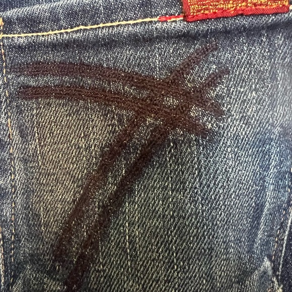 Sz26 Seven vintage blue jeans - Picture 7 of 10